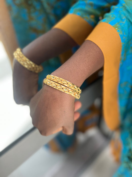 Ensemble de bijoux africains 2 bracelets (numéro 3)