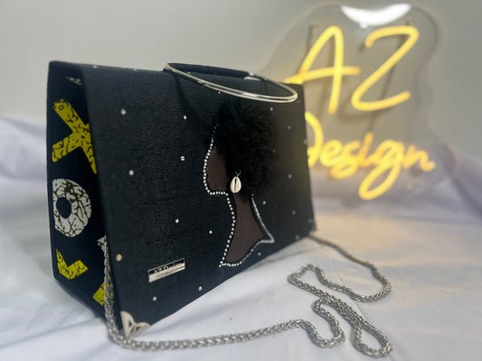 Sac à main africain avec bandoulière AZ Design
